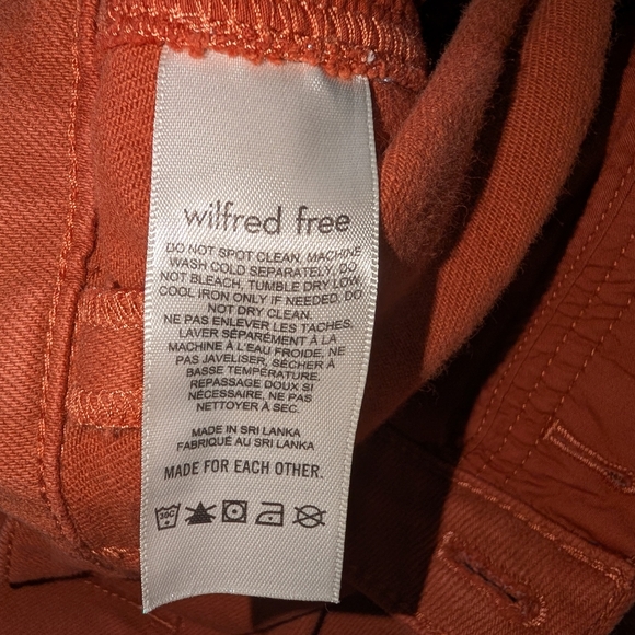 Wilfred Free Arizona High Waisted Modern Cargo Pants Size 12 - Picture 2 of 12